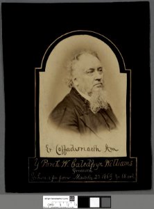 Portrait Parch. W. Caledfryn Williams, Groeswen (4672197)