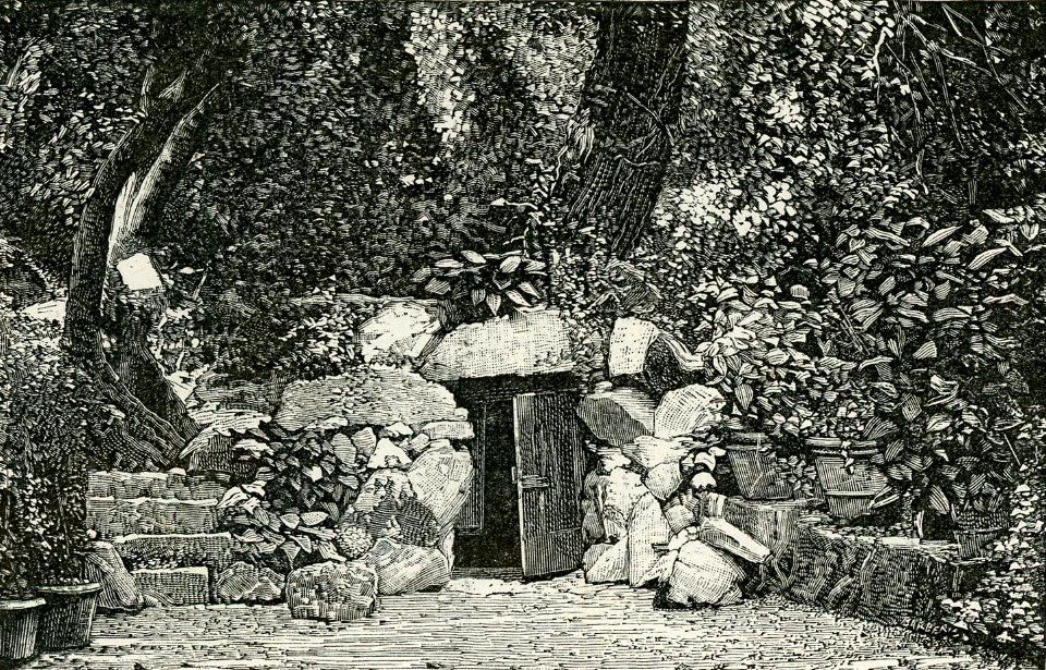 Portoferrajo fontana Napoleone nella villa San Martino