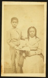 Portrait of two unidentified African American children LCCN2010647800