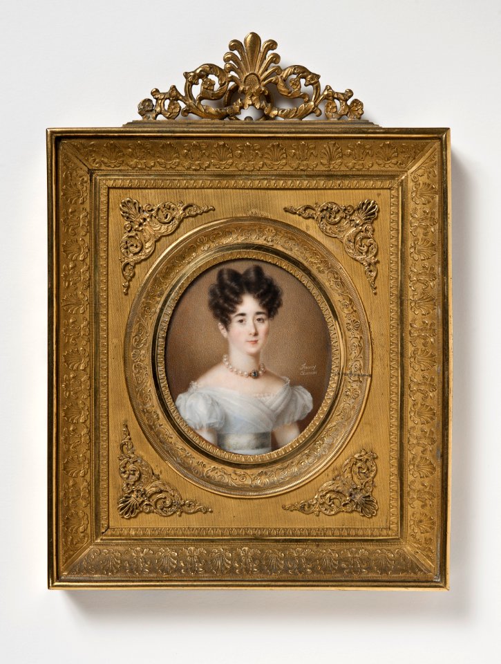 Portrait de femme au collier des perles (Fanny Charrin) - Nationalmuseum - 177284