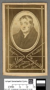 Portrait of Er cof am y diweddar Barch. Ebenr. Richards, Tregaron (4670493)