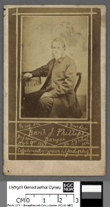 Portrait of Er cof am y diweddar Barch. J. Phillips, Bangor (4670558)