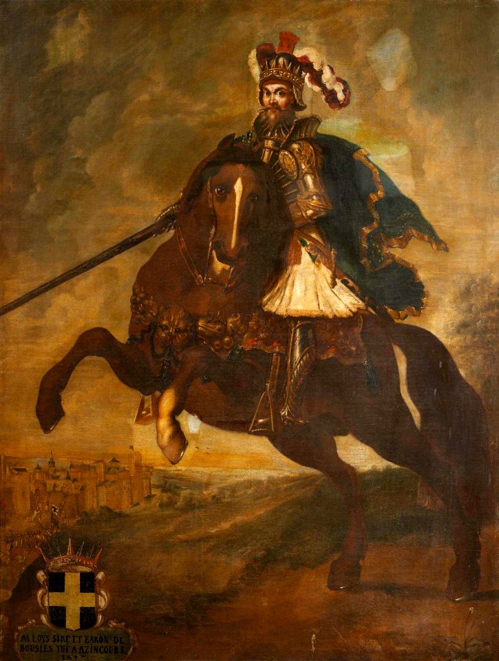 Portrait équestre du baron Louis II de Bousies