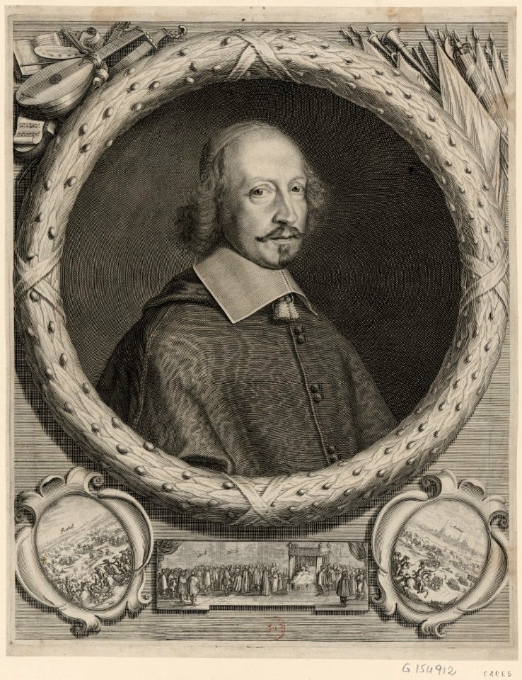 Portrait du cardinal Mazarin, par Robert Nanteuil, 1656