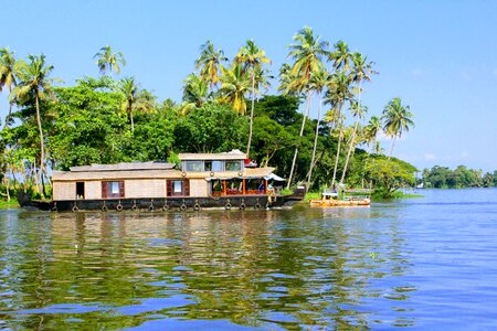 Kerala boat nature photo