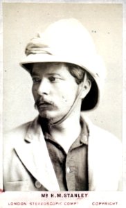 Portrait of Henry Morton Stanley (1841-1904), Explorer