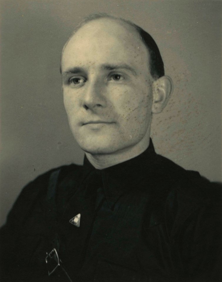 Portret C. Wiegel - Fotodienst der NSB - NIOD - 153111