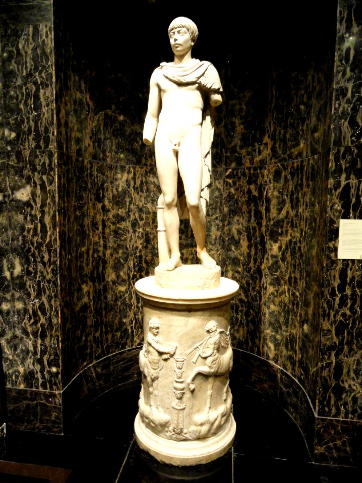 Portrait of a Roman Youth, Italy, mid 2nd centry CE - Nelson-Atkins Museum of Art - DSC08187