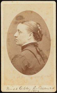 Portrait of Abby D. Munro) - Barnard, 263 King Street, Charleston, S.C LCCN2018645015