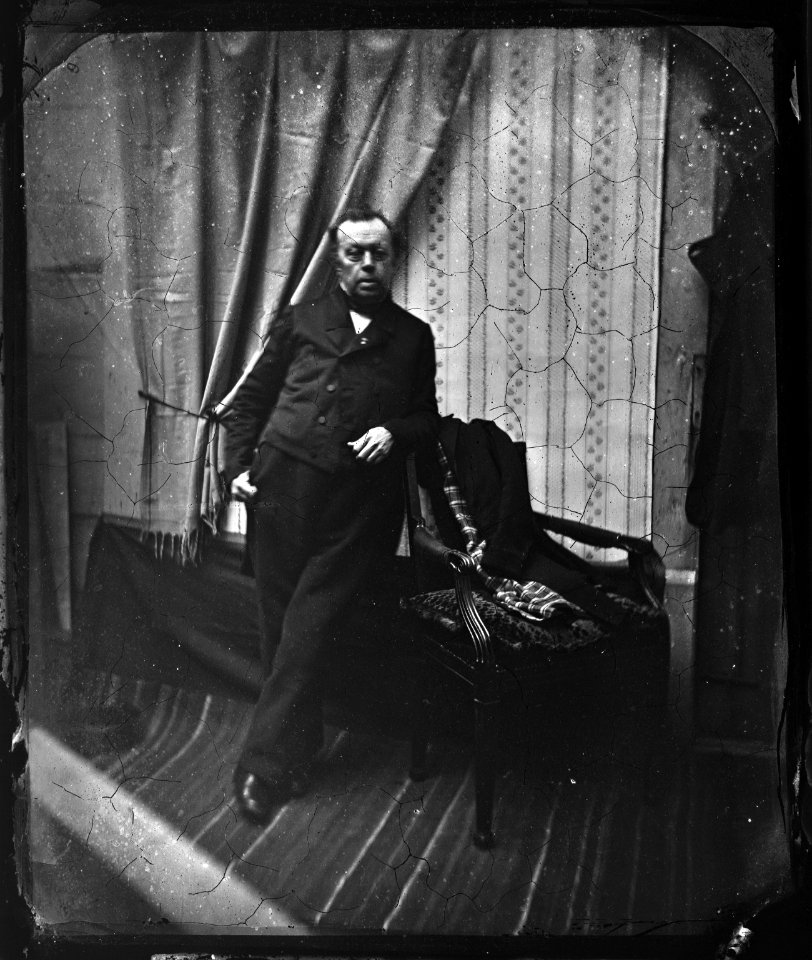 Portret van een onbekende oudere man foto 5 (max res)