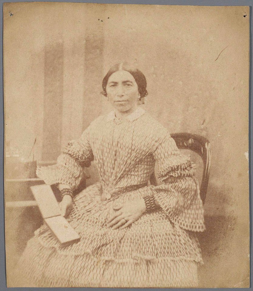 Portret van Hendrika Margaretha Outmans (1816-1888) of Neeltje (1818-) (max res)