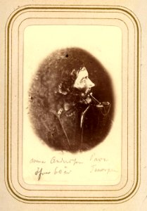 Porträtt av Amma Andersson Paval, Tuorpon. Lotten von Düben 1868 - Nordiska Museet - NMA.0033136 1