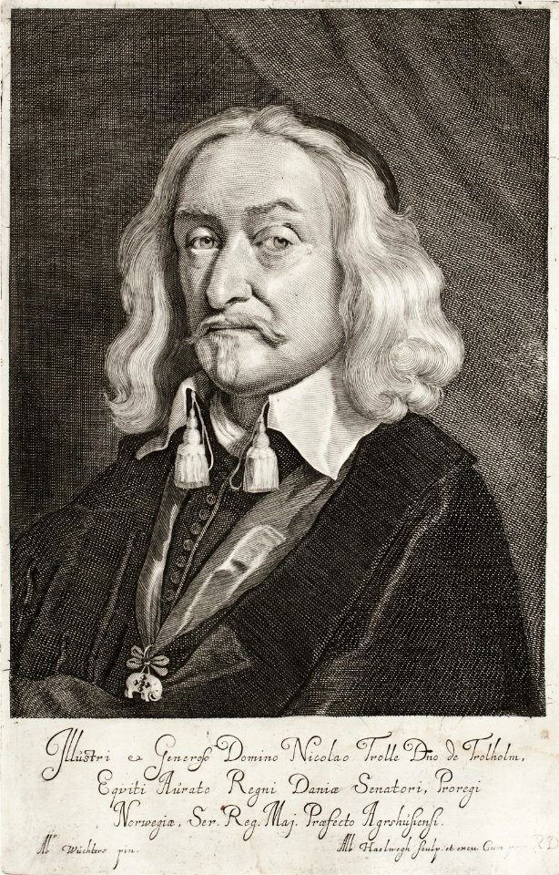 Porträtt av Niels Trolle till Trolholm, 1650-tal - Skoklosters slott - 99573