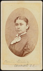 Portrait of Carrie Lining) - Barnard, 263 King Street, Charleston, S.C LCCN2018645024