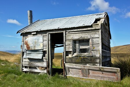 Highland blue sky photo