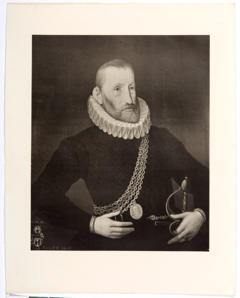 Porträtt på Walther von Hallwyl (cirka 1533-1613) - Hallwylska museet - 102267
