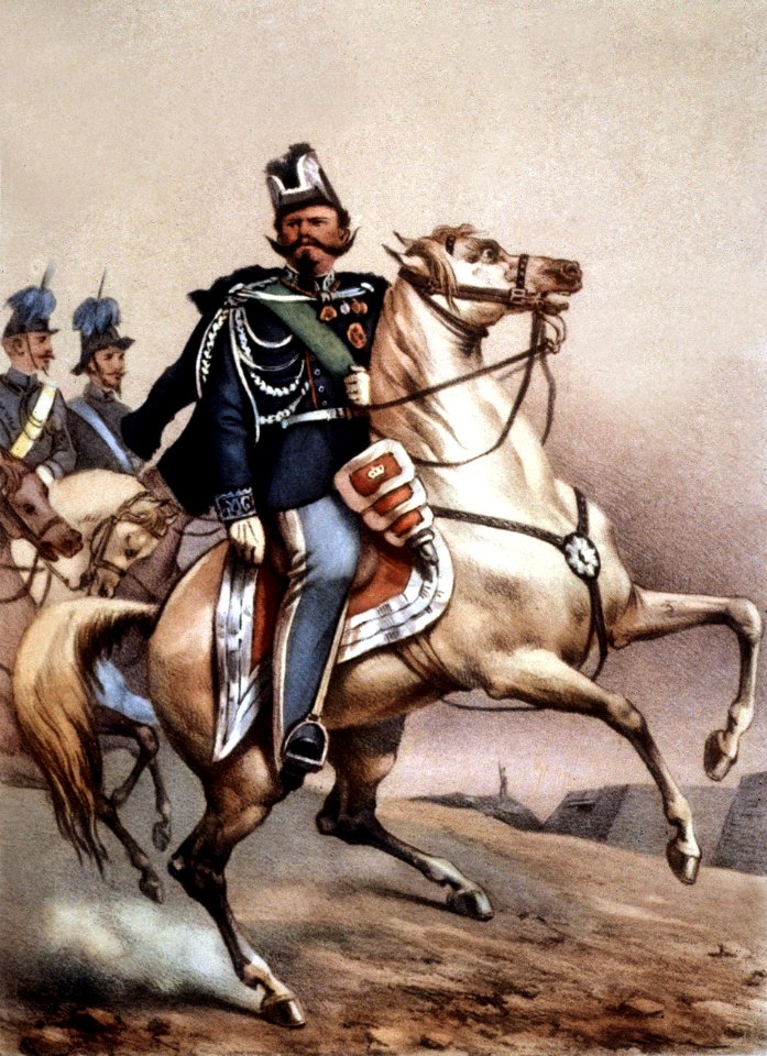 Porträt von König Vittorio Emanuele II