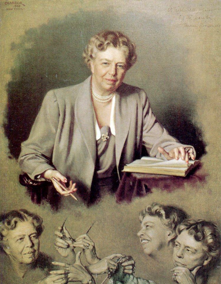 Portrait of Eleanor Roosevelt