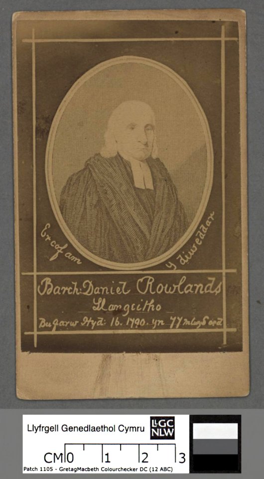 Portrait of Er cof am y diweddar Barch. Daniel Rowlands, Llangeitho (4671148)