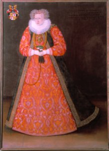 Porträtt. Grevinnan Amalia von Hatzfeldt , död 1628 , g.m. M. Lewenhaupt - Skoklosters slott - 73607