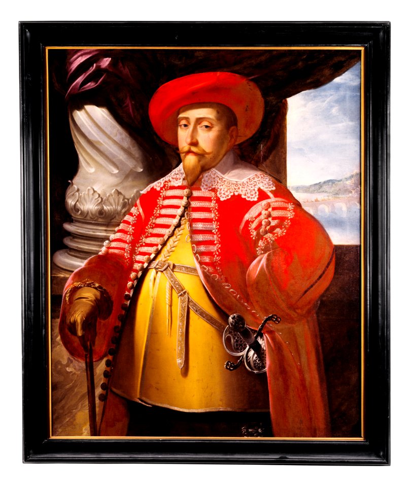 Porträtt. Gustav II Adolf. Merian - Skoklosters slott - 56372