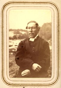 Porträtt av kyrkoherde Johan Laestadius, Jokkmokk. Lotten von Düben 1868 - Nordiska Museet - NMA.0033085 1