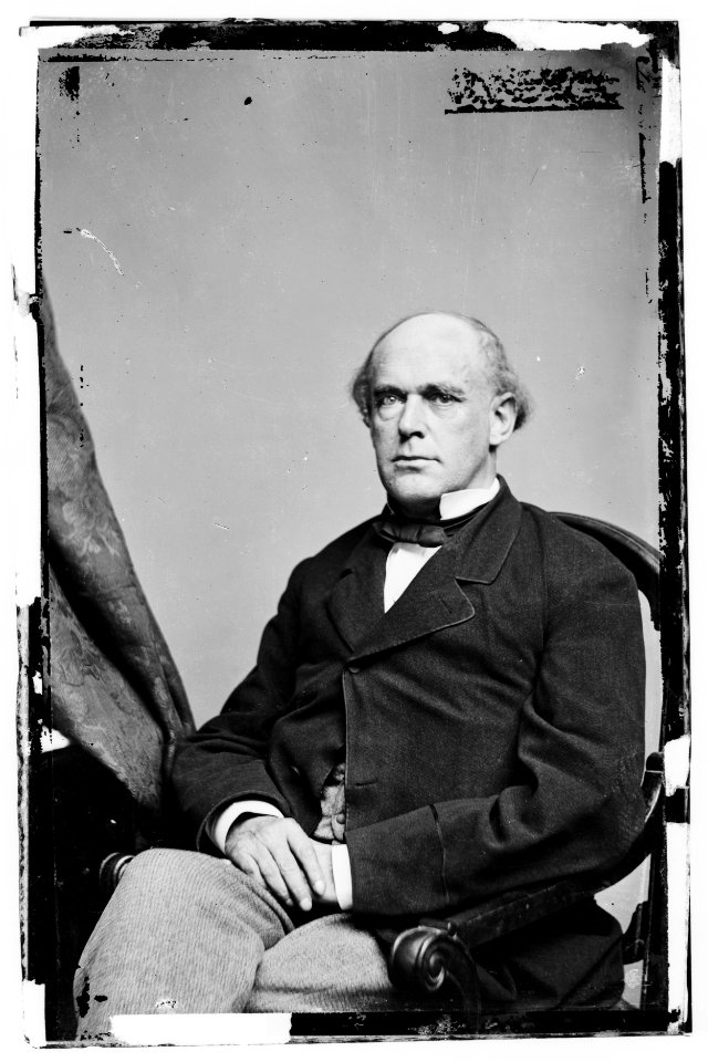 Portrait of Secretary of the Treasury Salmon P. Chase, officer of the United States government LOC cwpb.05620