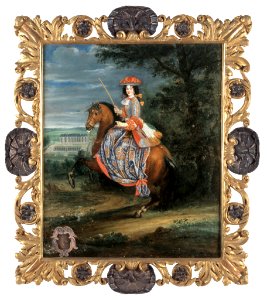 Porträtt. Ryttarporträtt. Madame La Duchesse De Bouillon - Skoklosters slott - 39539
