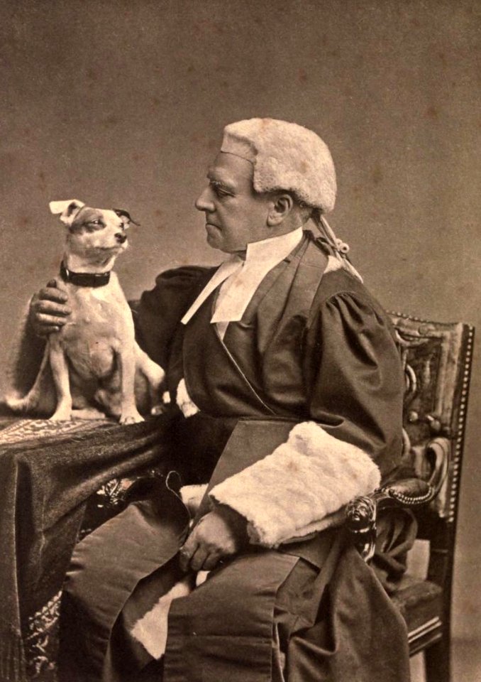 Portrait of Henry Hawkins, 1st Baron Brampton