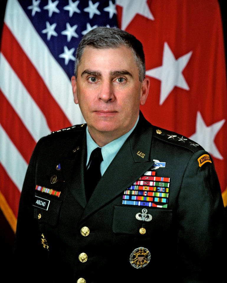 Portrait of U.S. Army LT. Gen. John P. Abizaid