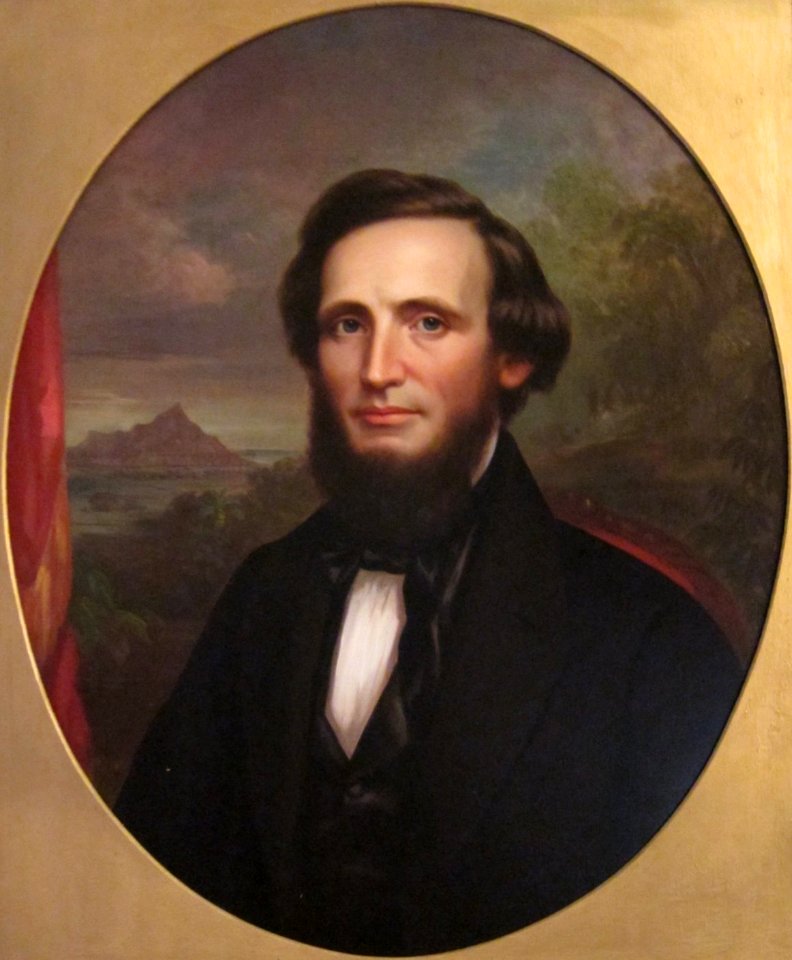 Portrait of William Little Lee, Aliiolani Hale