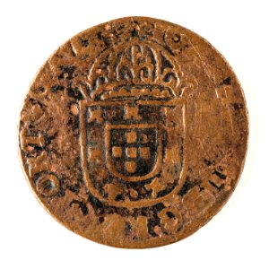 Portugisiskt mynt, 1500-tal - Skoklosters slott - 109472