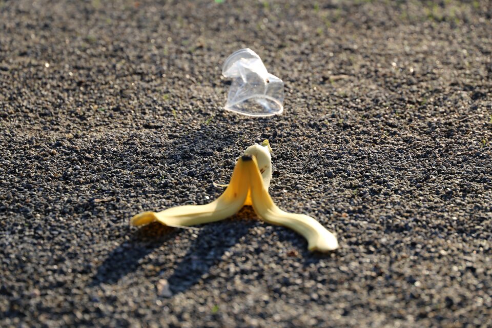 Waste natural plastic