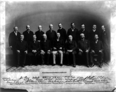 Post Master General (Don M. Dickinson) and staff LCCN2005686658