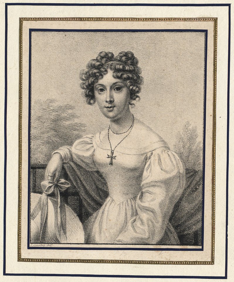 Portret Klementyny z Tańskich Hoffmanowej
