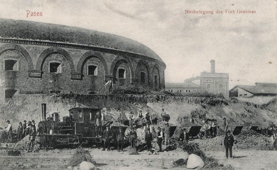 Posen - Niederlegung des Fort Grolman
