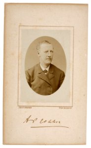 Portret van Abraham Pieter Fokker (1840-1906), 1888 gedateerd RKD 77168139231