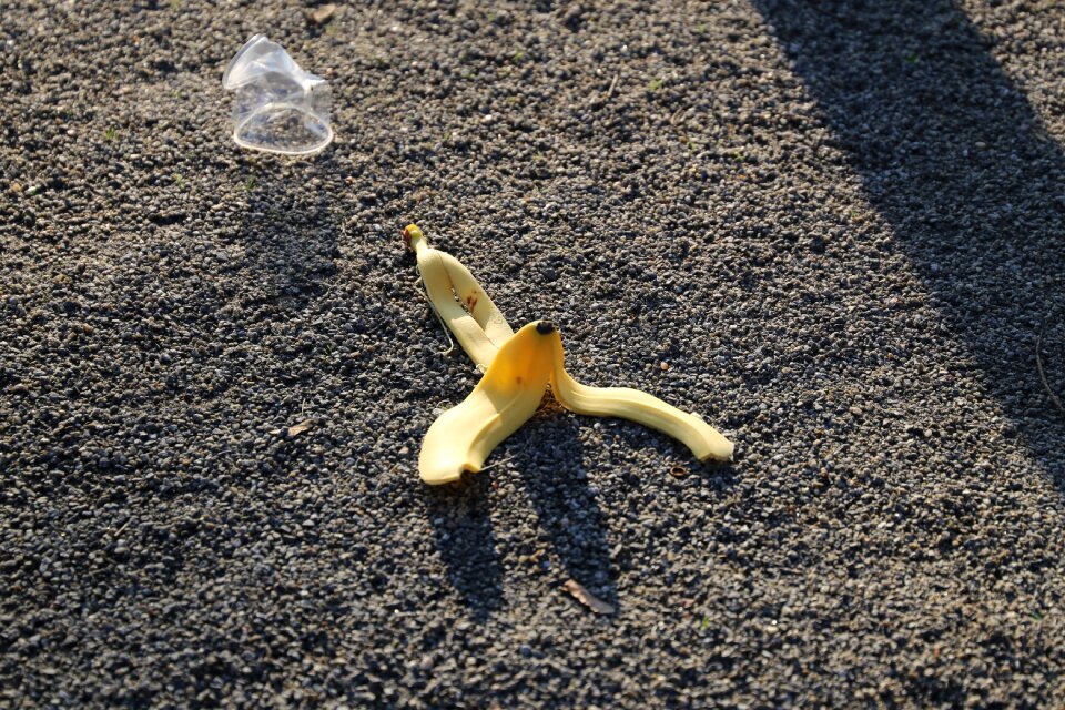 Waste natural plastic