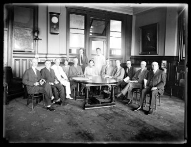 Post Master General Hays and Post Office Cabinet and Dr. Lee K. Frankel LCCN2016823735
