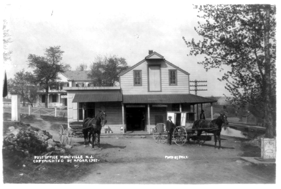 Post office, Montville, N.J. - photo by Price. LCCN91787549