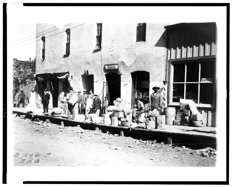 Post Office building, Mogollon, New Mexico LCCN92520147