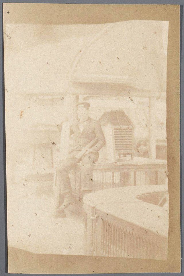 Portret van tweede stuurman Gerrit Nicolaas Gerritsen foto 2 (max res)
