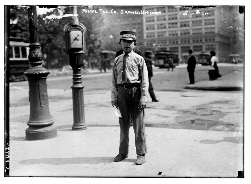 Postal Tel. Co. Summer Uniform LCCN2014689483