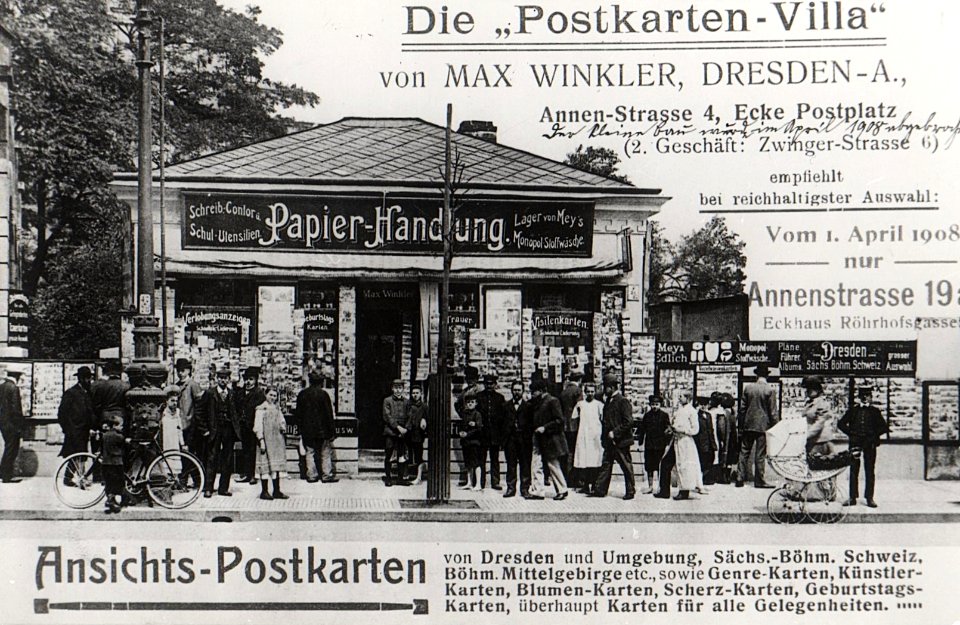 Postales bella época dresde