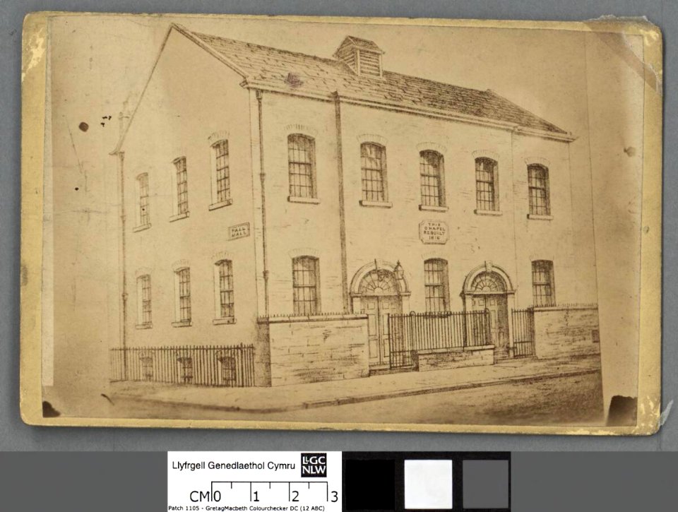 Portrait of Welsh Methodist Chapel, Pall Mall, Liverpool (4670971)