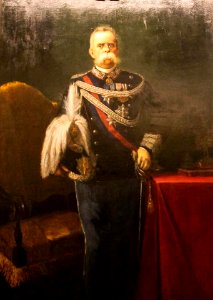 Porträt des König von Italien Umberto I von Savoyen
