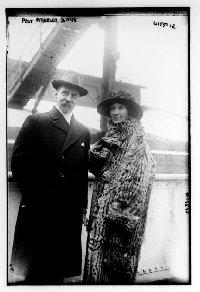 Post Wheeler and wife LCCN2014717022