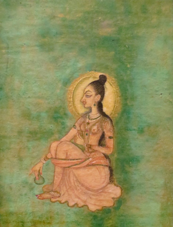 Portrait of Yogini, c. 1750-1760, Honolulu Museum of Art