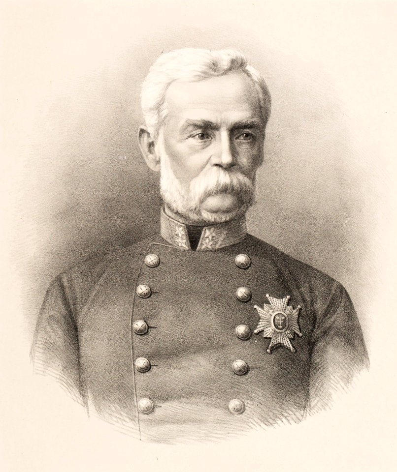 Porträtt av generallöjtnant Gustaf Rudolf Abelin (1819-1903), 1881 - Skoklosters slott - 99489