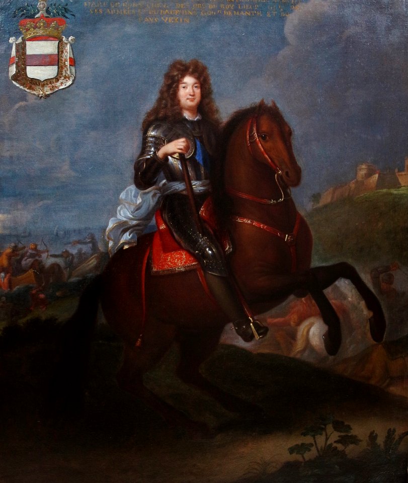 Portrait équestre de Maximilien-Pierre-François de Béthune, duc de Sully